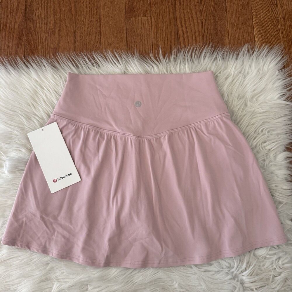 Lululemon Align High Rise Skirt Skort Shorts Women’s Size 8 Pink Haze NWT $78 - Picture 2 of 11